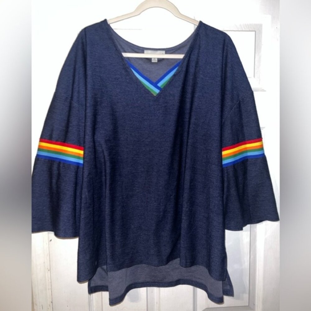 Luukse quarter sleeve woman shirt size 2X